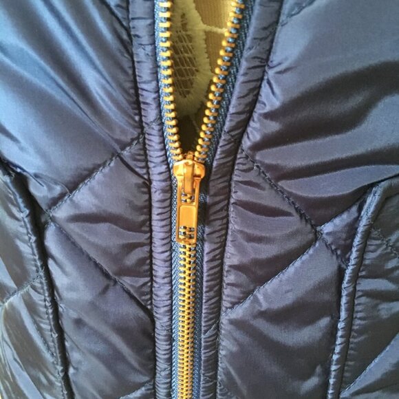 Blue Puffer Vest - Picture 2 of 6